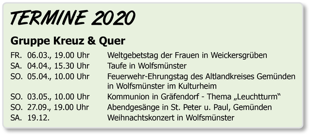 Termine2020 Wolfsmünster